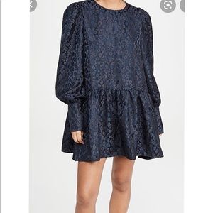 Never Fully Dresses navy Jacquard AU 8 - NEVER WORN